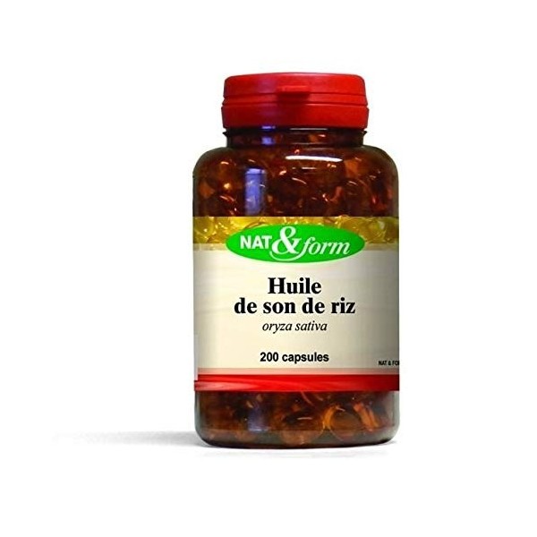 HUILE DE SON DE RIZ 200 capsules Nat&Form