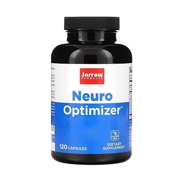 Jarrow Formulas, Neuro Optimizer, avec Phosphatidylsérine et Phosphatidylcholine, 120 Capsules, Testé en Laboratoire, Sans Gl