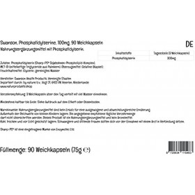 Swanson, Phosphatidylserine, 300mg par Dose Journalière, 90 Capsules molles, Hautement Dosé, Testé en Laboratoire, Sans Glute