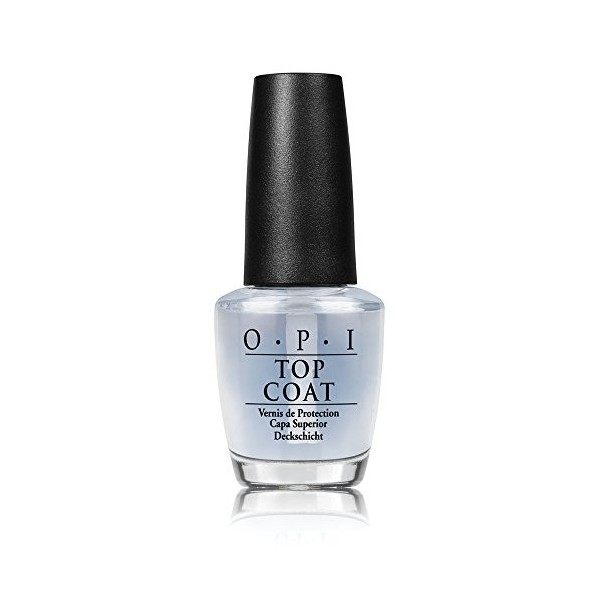 OPI Top Coat - Couche de protection du vernis à ongles - Qualité professionnelle - 15 ml