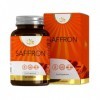 LN Safran Supplément | 60 Safran Gelules à Haute Teneur - 90mg de Saffron Extrait 4:1 par Portion | Supplément Naturel au S