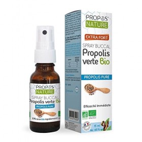 Propos Nature - Spray Buccal À  La Propolis Verte Bio Certifié Ab - Contenance : 15 ml