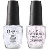 OPI Le Kit de Soins des ongles La base et la finition pour les ongles, 15ml