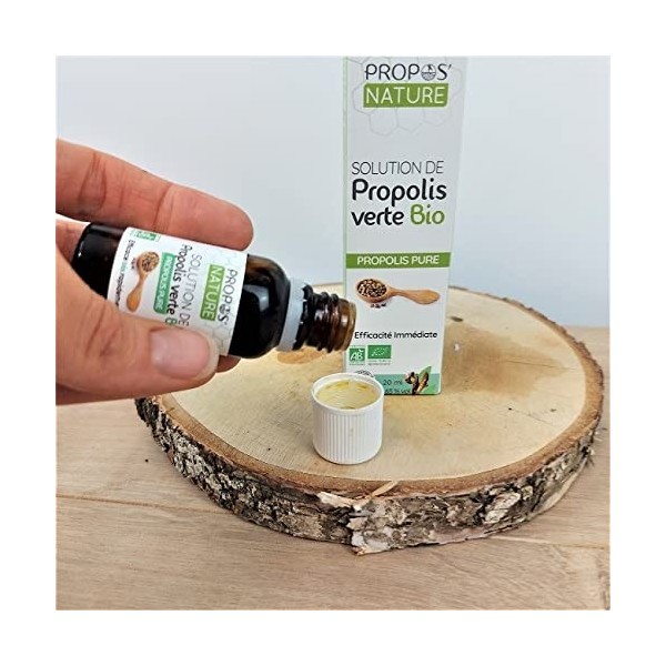 Extrait de Propolis Verte hydroalcoolique Bio