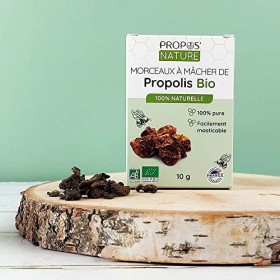 Propos Nature - Propolis Pure À&nbsp; Mcher Bio Certifiée Ab - Contenance : 10G
