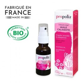PROPOLIA - Bio - Huile calmante Propolis / Millepertuis / Lavandin - Piqûres dinsectes et rougeurs - Fabriquée en France - 2