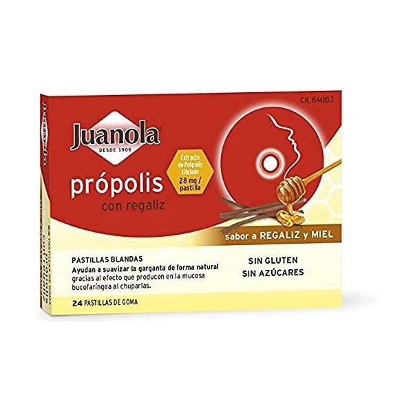Juanola Pastillas Propolis Con Regaliz