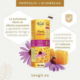 Apicol Propolis et extrait déchinacée 60 ml - Irritation de la gorge, effet adoucissant sur les cordes vocales, soutien immu