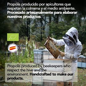 Spray gorge à la Propolis - 20 ml - BIO - Sans gluten. Contribue au bien-être de la gorge. Bouche fraiche grâce à sa composit