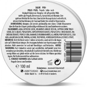 Propolis Pommade Pure 100% Haute dose Crème 6 x 100 ml