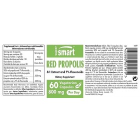 Propolis Rouge - Stimule le Système Immunitaire - Aide à Lutter Contre les Infections et les Bactéries - Anti-Inflammatoire -