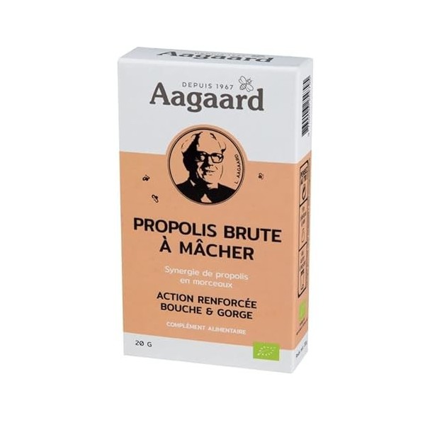 Aagaard - Propoline grande a - granulés 20 g - La propolis pure à  macher