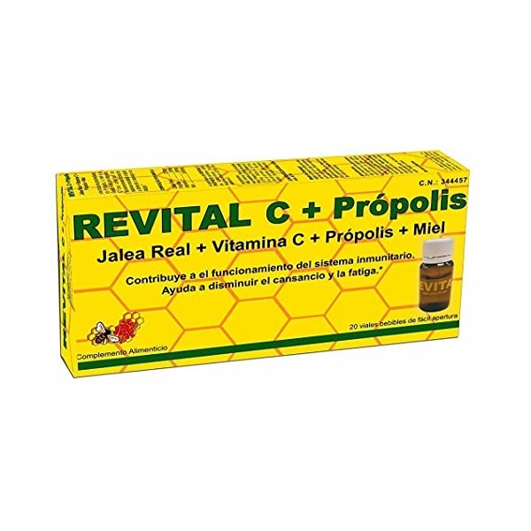 Revital C + Propolis - 20 flacons