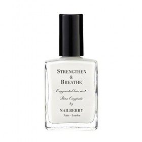 Nailberry Strengthen and Breathe Oxygenated Base Coat and Nail Strengthener 15 ml