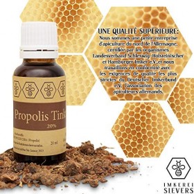 20ml NORDBIENCHEN teinture de propolis – avec 20% propolis – venue directement de lapiculteur