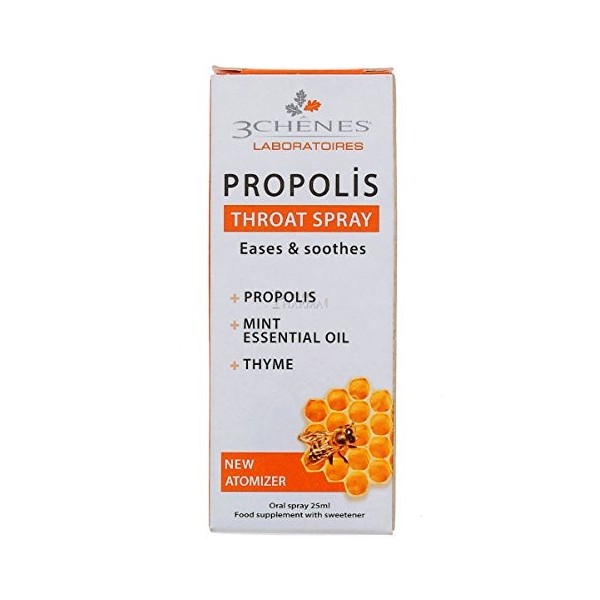 Les 3 Chênes Propolis Spray Gorge 25 ml