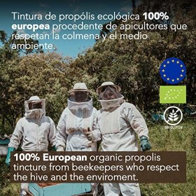 Pack x 2 - Teinture mere de Propolis - 20ml x flacon - BIO. Favorise le bien-être de la gorge. 100% Naturelle. Sans gluten. C