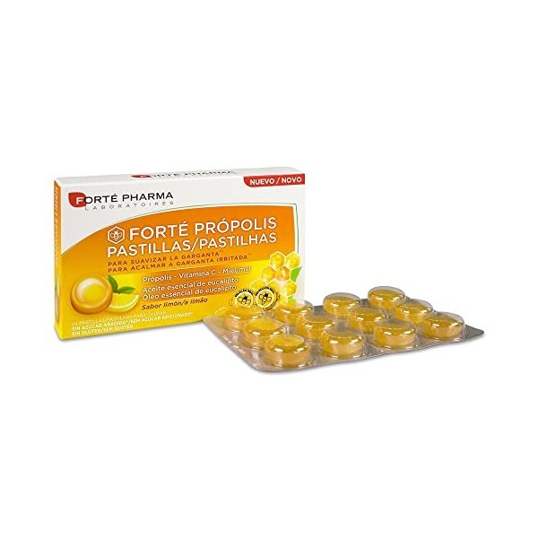 Forte PHARMA PROPOLIS FORTE 24 PAQUETTES POUR CHUPAR LIMON