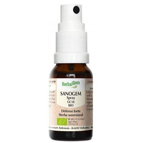 HerbalGem Sanogem Spray Bio Complexe Défenses Forte Stop aux agressions extérieures 10 ml