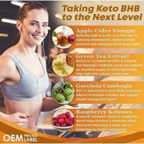 KETO PREMIUM PUREMENT optimal + Pilules de vinaigre de cidre de pomme régime