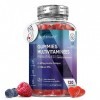 Gummies Vitamine Grossesse - 120 Gummies Avec Acide Folique 400μg, Huile de Poisson - EPA & DHA, Vitamine D, C,B6, B12, Arôme