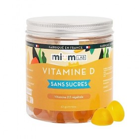 mium LAB - Complément Alimentaire Vitamine D Boost le Système Immunitaire Sans Sucre - Gummies Soutient Défenses Immunitaires