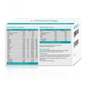SanaExpert Natalis Lact | pour lallaitement | Fenouil,Fenugrec,Acide Folique,DHA,Biotine,Vitamine D, A et B,multivitamines e