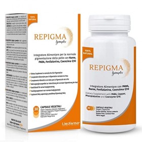 Repigma Lycomplex – Complément alimentaire utile dans le traitement du vitiligo et des taches blanches de la peau – Boîte de 