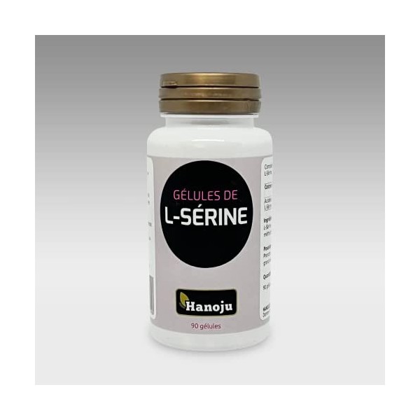 L-Sérine - 90 capsules - 600 mg