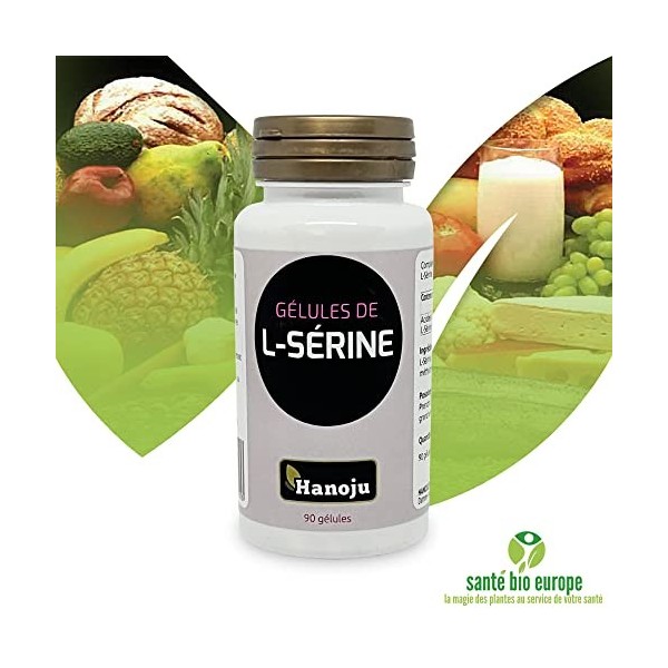 L-Sérine - 90 capsules - 600 mg