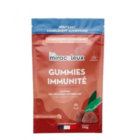 mium LAB - Complément alimentaire Immunité Coffret 4 Recharges - Gummies Immunité - Arôme Naturel et Végan - Zinc Complement 