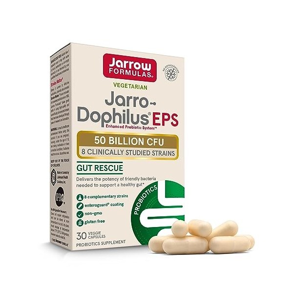 Jarrow Formulas Jarro-Dophilus EPS, 50 Billion CFU - 30 vcaps