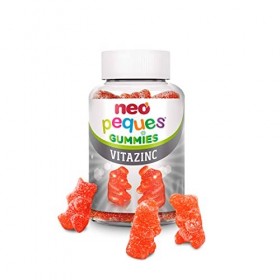 Neo Peques - Multivitamines Gommes pour Enfants à Partir de 3 Ans - 30 Unités 1 Mois - Ingrédients 100% Naturels - 6 Vitami