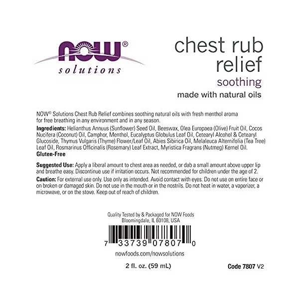 Chest Rub Relief - 59 ml