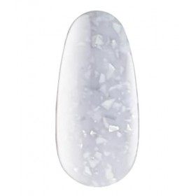 KODI Professional Cover Base Gel Flake - Base de camouflage avec différentes tailles et formes de flocons - Nude Glitter Base