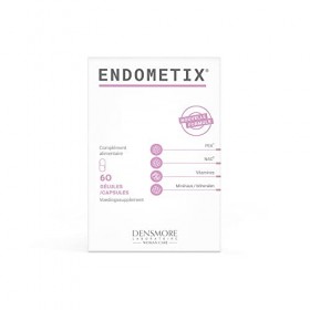 Densmore - Endometix - Complément Alimentaire Favorisant un Cycle Menstruel Confortable - Multivitamines et Minéraux, Zinc, V
