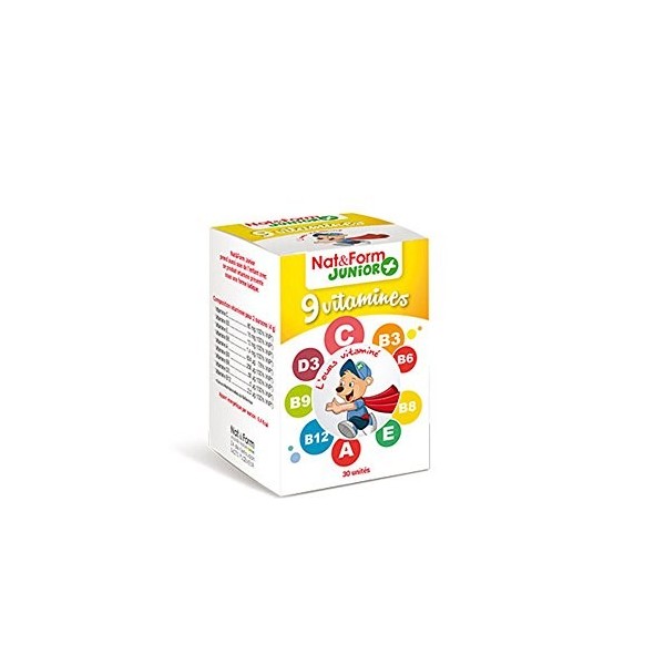 Ours+ Complexe Vitamine 30 Gommes Pour Enfants Pour Enfants Nat&Form