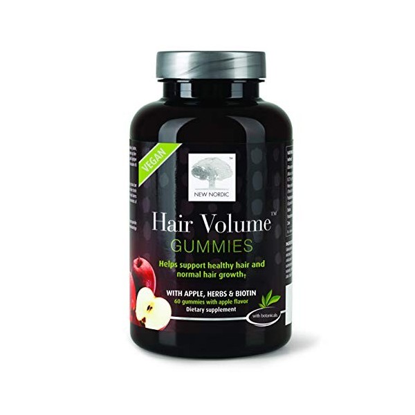 NEW NORDIC Hair Volume Gummies 60ct