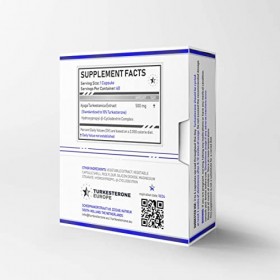 Lot de 5 - Turkesterone 10% Complexe Lot de 5 - Turkesterone 10% Complexe avec Hydroxypropyl-Beta-Cyclodextrine - 60 Gélules