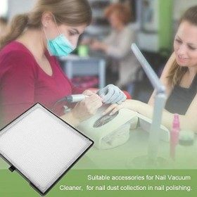 Filtre, filtre aspirateur à ongles filtre, filtre à poussière daspiration filtre à écran dart manucure machine accessoires