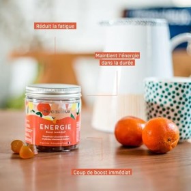 mium LAB - Complément alimentaire Energie Coffret 1 pot + 3 doypacks - Gummies Multivitamines et Minéraux - Arôme Naturel et 