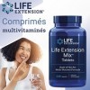 Life Extension, Multivitamin Mix, 240 Comprimés, Testé en Laboratoire, Sans Gluten, Sans Soja, Sans OGM