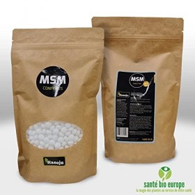 MSM - Soufre organique - 1000 comprimés -750 mg