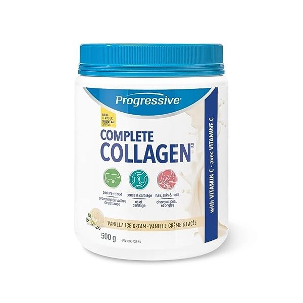 Progressive Complete Collagen 500g Vanilla Ice Cream