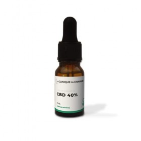 Huile 40% | Goût Menthe | Qualité premium | Fabriqué en France - 10 ml