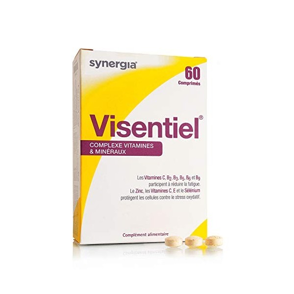 Visentiel - Vitamines C, B, E, zinc et sélénium - Origine France