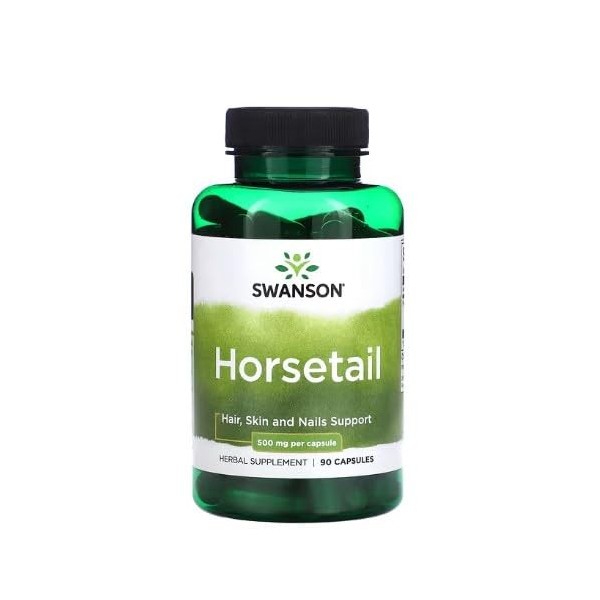 Swanson Horsetail, 500 mg – 90 caps, puissant extrait de prêle