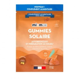 mium LAB - Complément Alimentaire Solaire en Recharge - Gummies Autobronzant - Cure 21 Jours - 100% Français - Bêta-carotène,