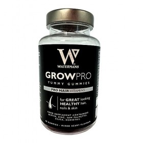 GrowPro Yummy Gummies Vitamines pour cheveux, ongles et peau, vitamines pour la croissance des cheveux - Vitamines pour la cr