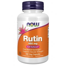 NOW Foods Rutine, 450 mg - 100 gélules